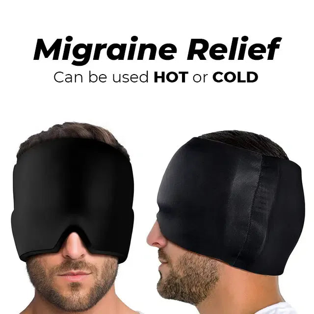 Migraine Relief Cap headache Cap Gel Hot Cold Therapy lce Cap For Relieve Pain lce Cap Eye Mask Stress Pressure Pain Relief